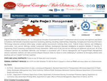 Tablet Screenshot of elegantsolutions.us