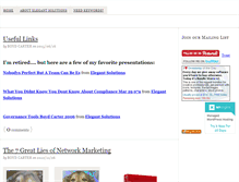 Tablet Screenshot of elegantsolutions.ca